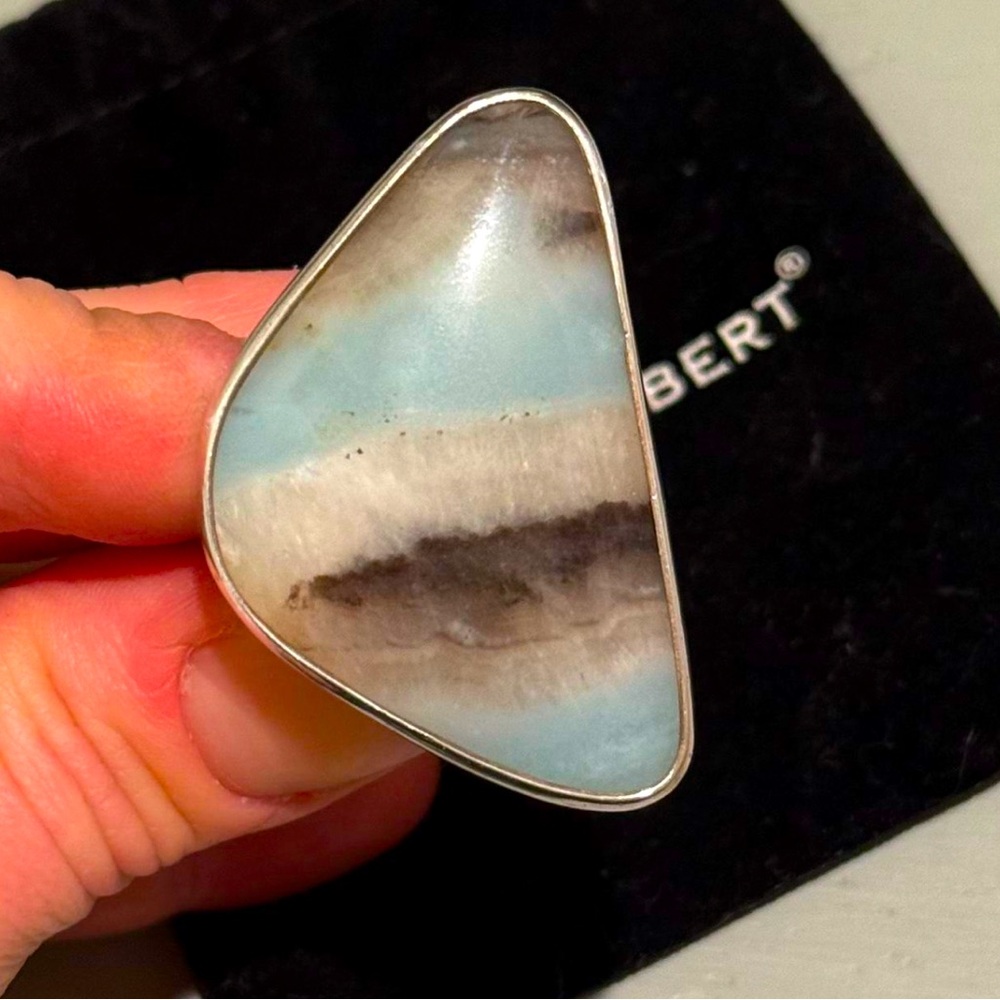 Charles Albert Amazonite Ring